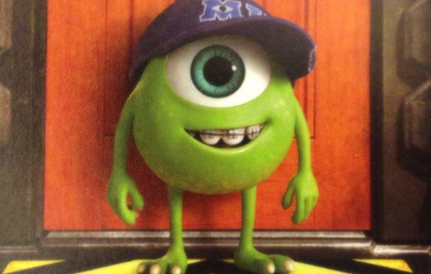 Mike in monsters university