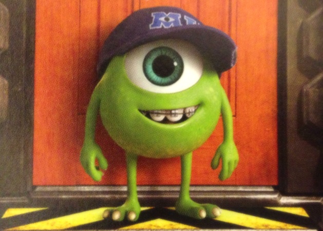 Mike in monsters university